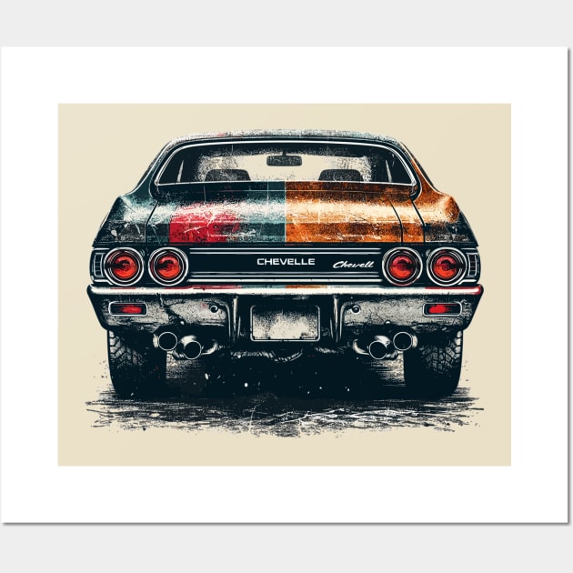 Chevrolet Chevelle Wall Art by Vehicles-Art